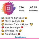 Instagram Bio in Hindi