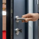 Security Meets Style Modern Aluminium Doors with Integrated Locking Systems