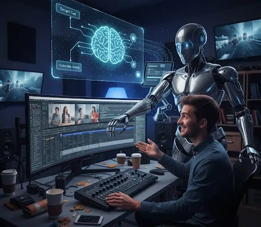 From background removal to video enhancement: How AI is making video editing easier and faster