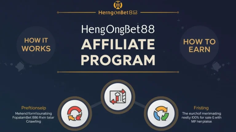 HengOngBet88 Affiliate Program How It Works & How to Earn