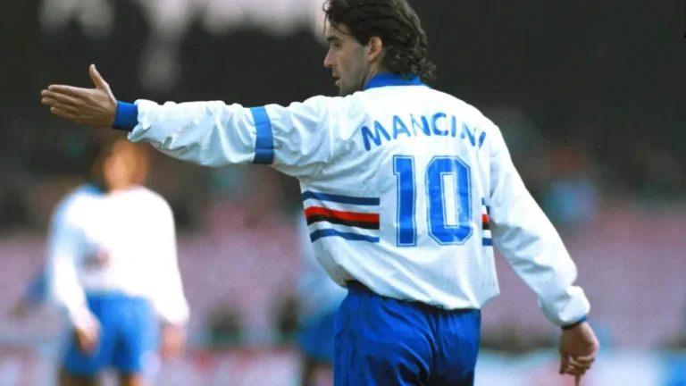 The playing career of Roberto Mancini meta